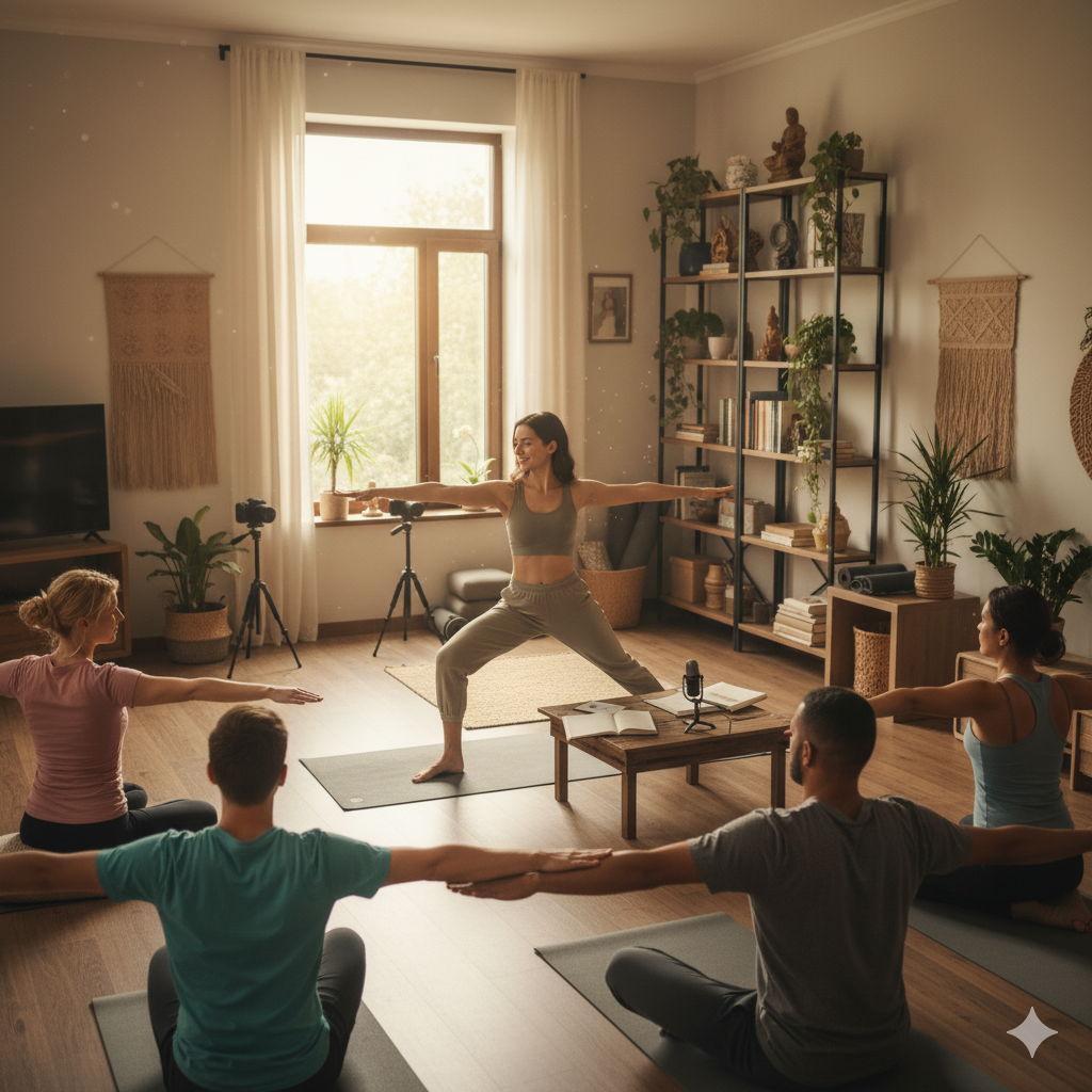 Image for Female Yoga Teacher at Home – Personalized Yoga Classes Available All Over India